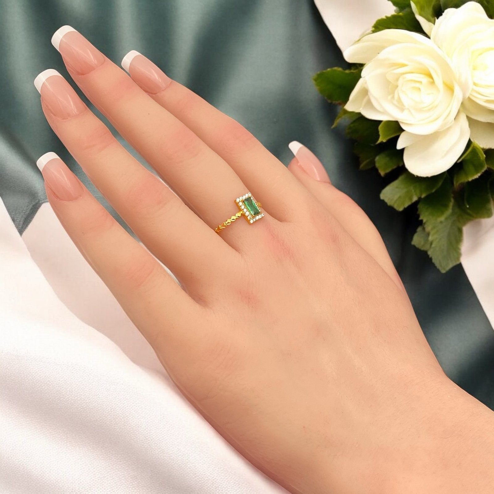 خاتم ذهب عيار 21 الوزن 1.38 جرام