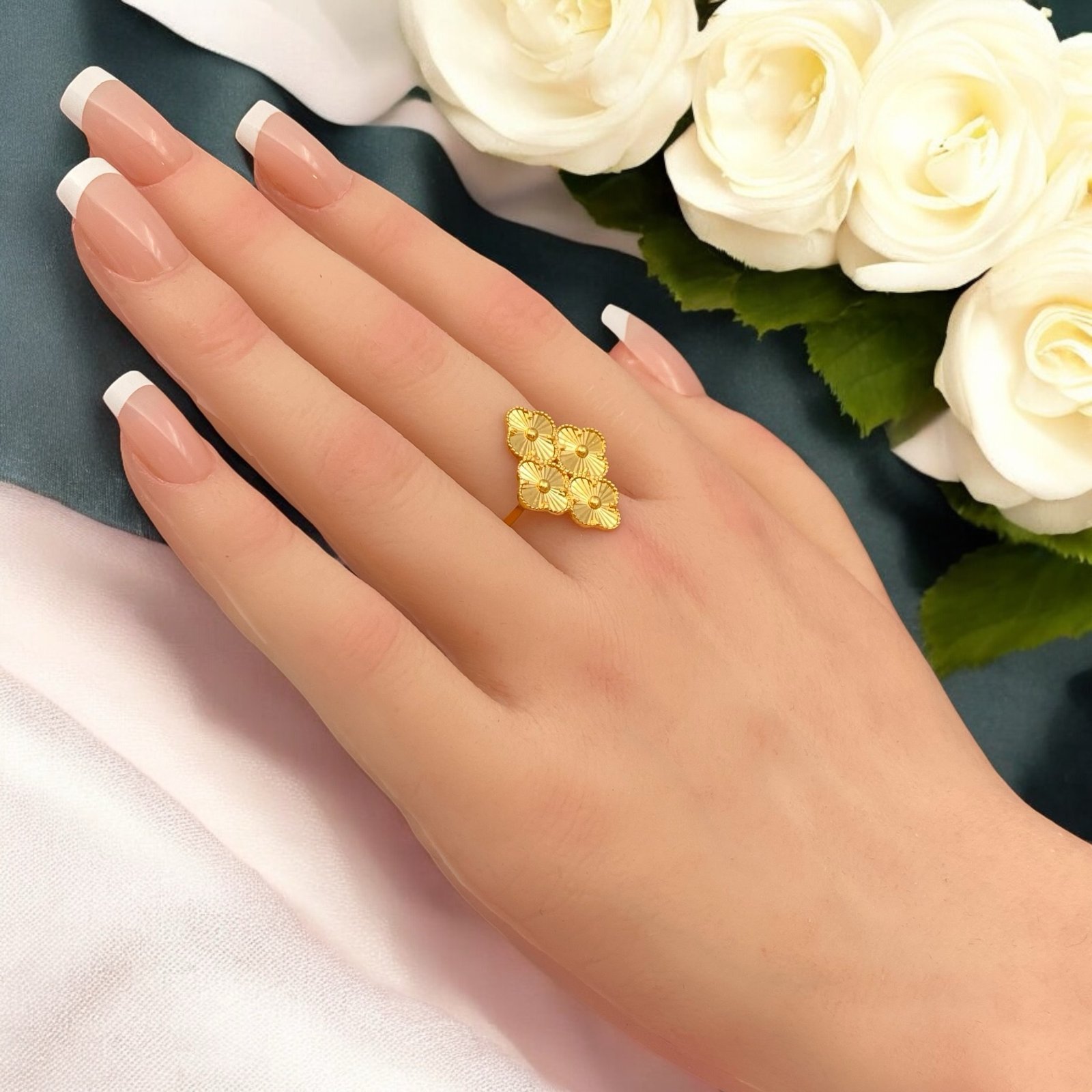 خاتم ذهب عيار 21 الوزن 2.90 جرام