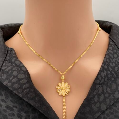 سبحه ذهب عيار 21 الوزن 5.65 جرام