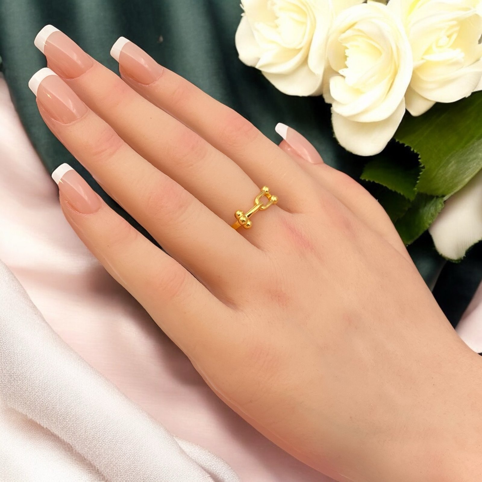 خاتم ذهب عيار 21 الوزن 1.79 جرام