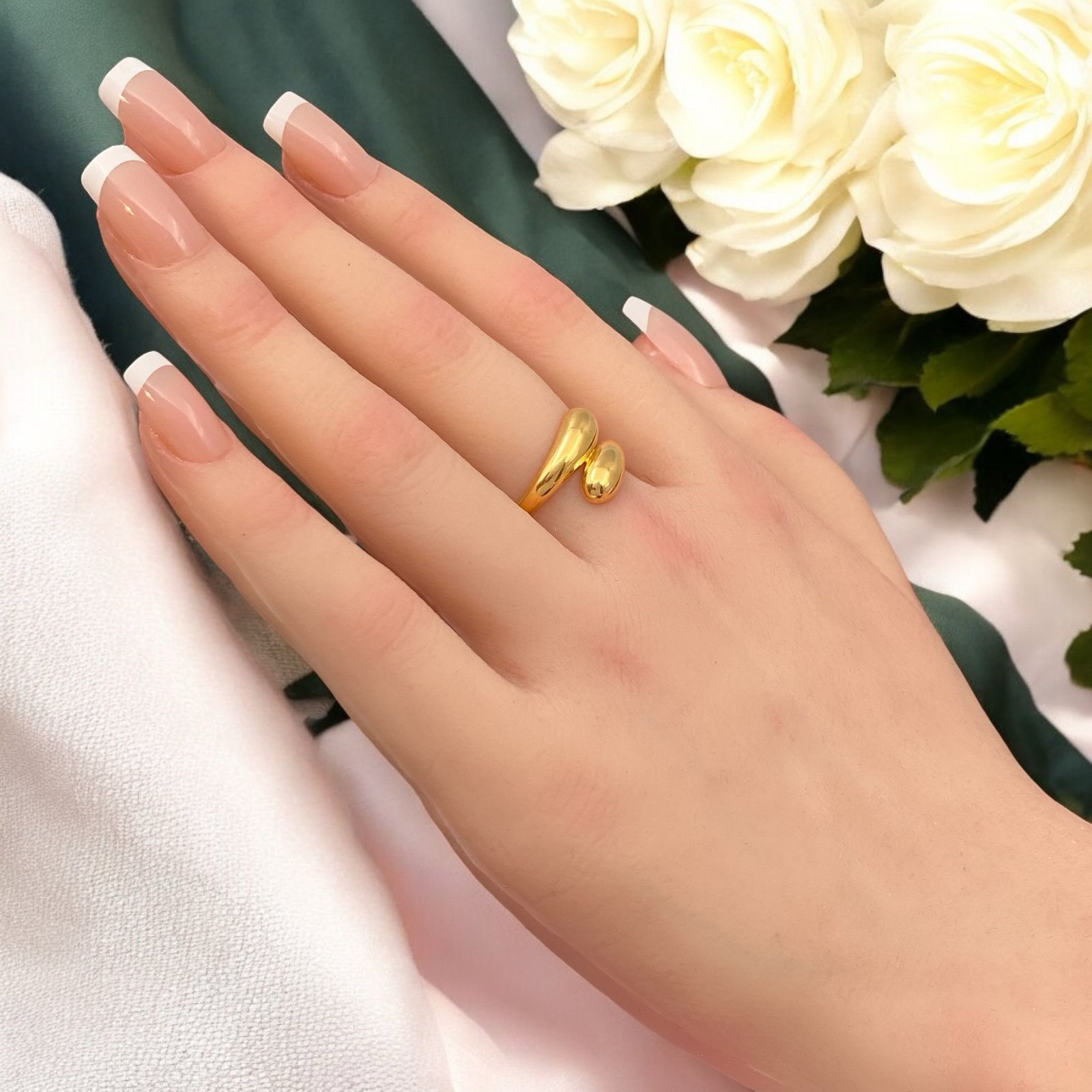 خاتم ذهب عيار 21 الوزن 3.09 جرام