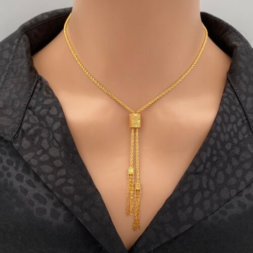 سبحه ذهب عيار 21 الوزن 5.86 جرام