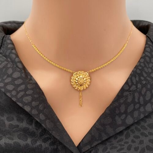 سبحه ذهب عيار 21 الوزن 1.72 جرام