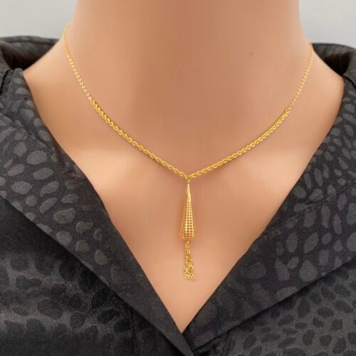 سبحه ذهب عيار 21 الوزن 1.65 جرام