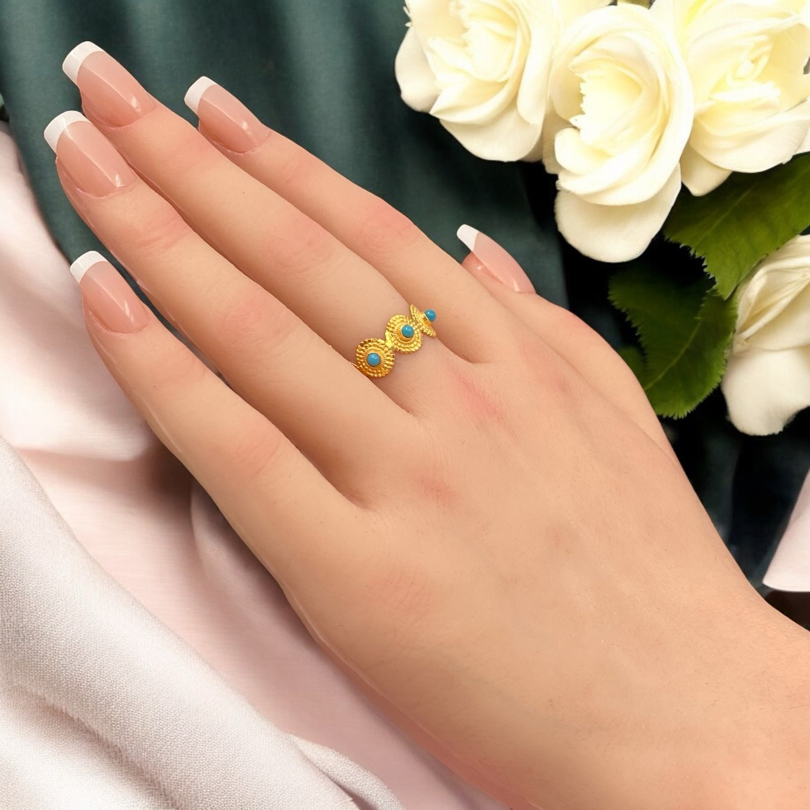 دبلة ذهب عيار 21 الوزن 2.76 جرام