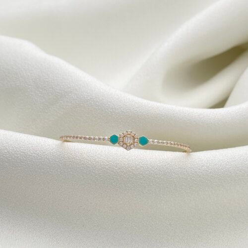 اسواره ذهب عيار 18 الوزن 1.94 جرام