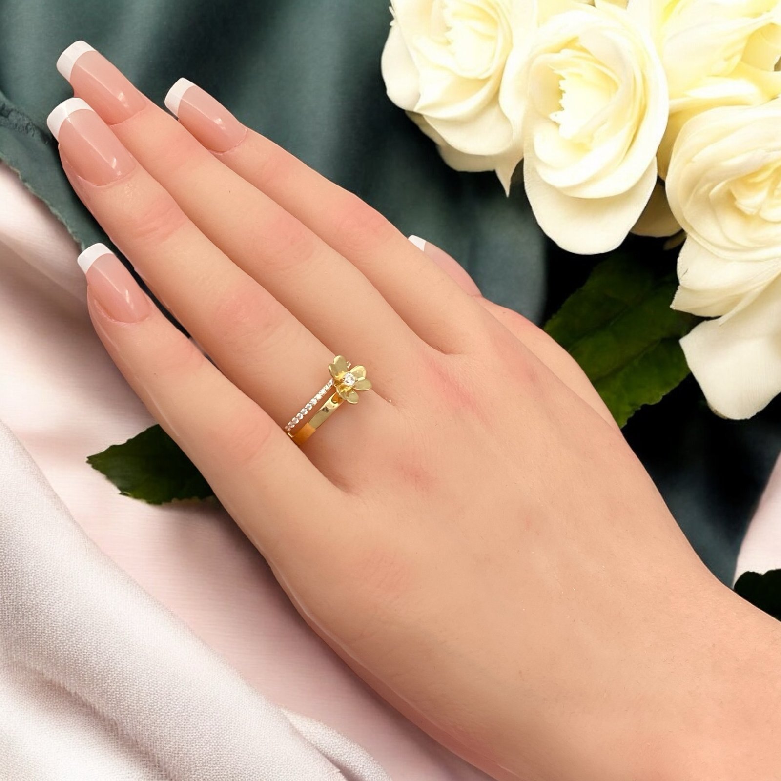 خاتم ذهب سعودي