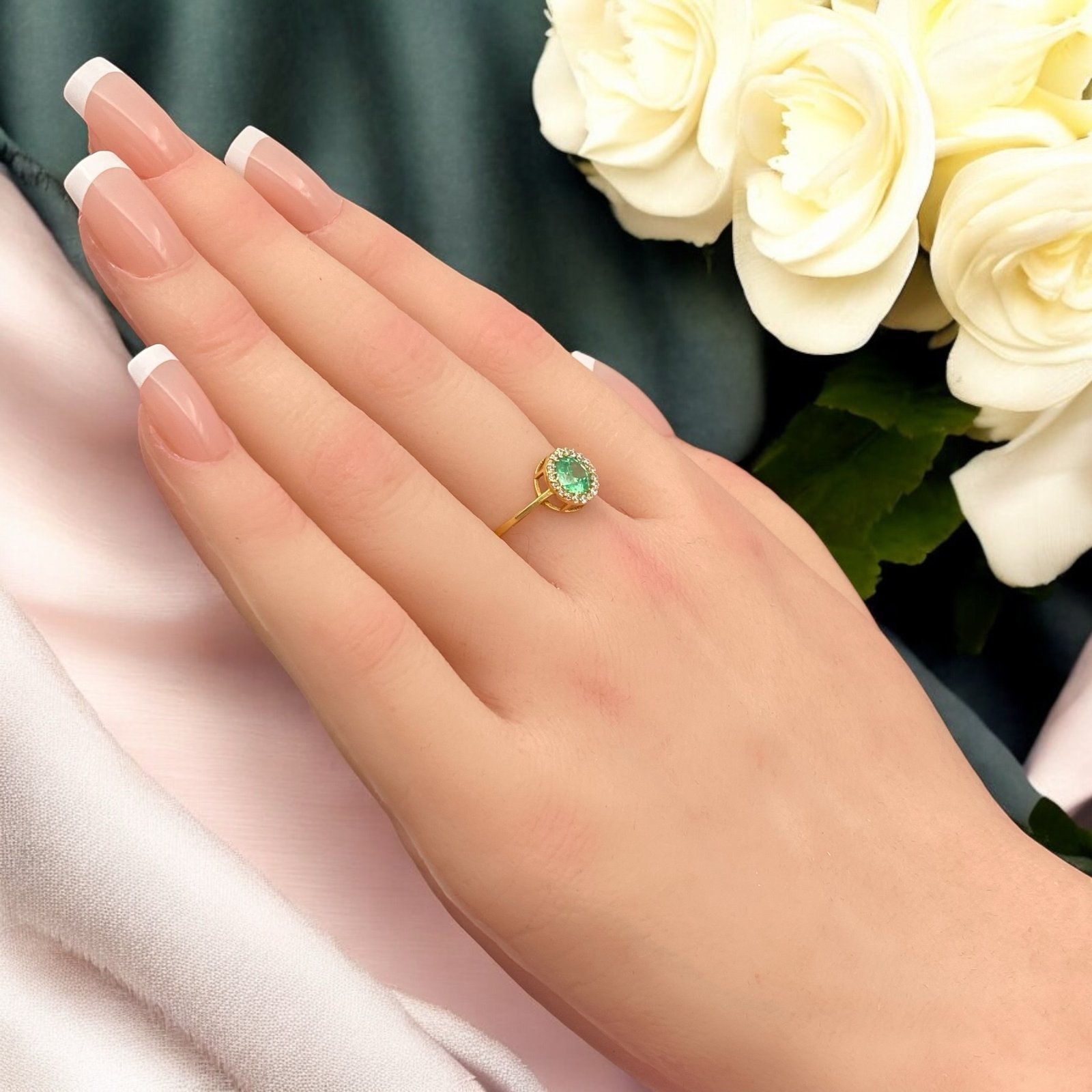 خاتم ذهب عيار 18 الوزن 1.78 جرام