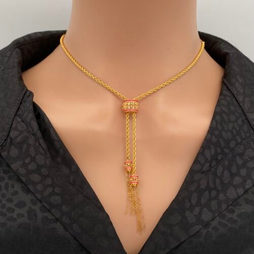 سبحه ذهب عيار 21 الوزن 6.03 جرام