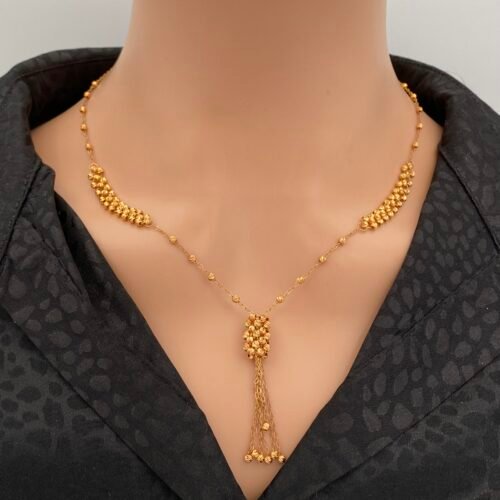 سبحه ذهب عيار 21 الوزن 6.6 جرام