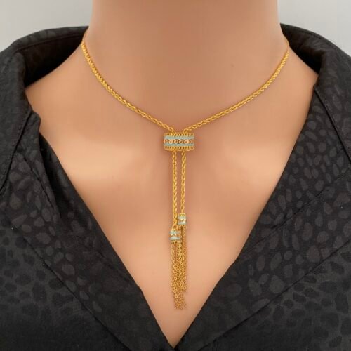 سبحه ذهب عيار 21 الوزن 4.47 جرام