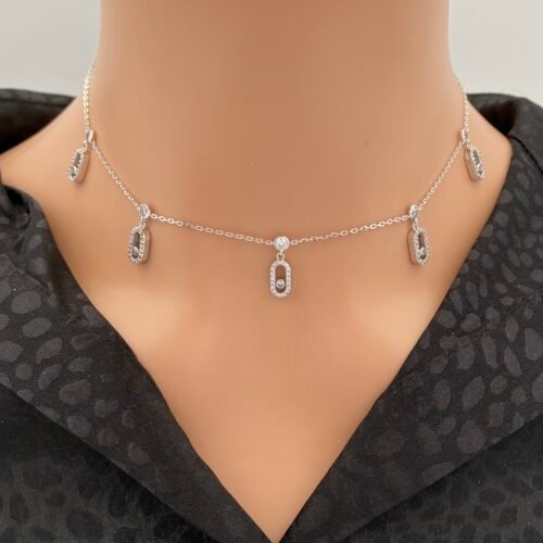 عقد ذهب عيار 18 الوزن 6.86 جرام