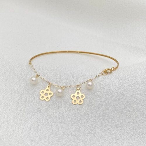 اسوارة اطفال ذهب عيار 18 الوزن 0.70 جرام