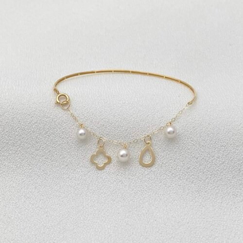 اسواره  اطفال ذهب عيار 18 الوزن 0.66 جرام