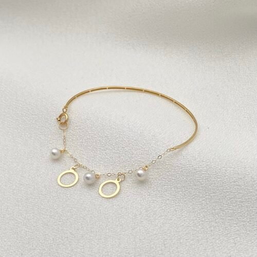 اسوارة اطفال ذهب عيار 18 الوزن 0.64 جرام