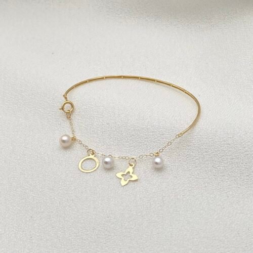 اسوارة اطفال ذهب عيار 18 الوزن 0.70 جرام