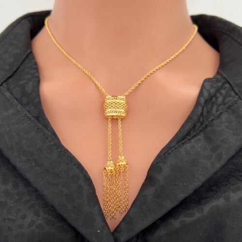 سبحه ذهب عيار 21 الوزن 5.86 جرام