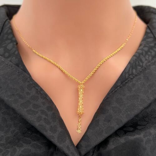 سبحه ذهب عيار 21 الوزن 1.68 جرام