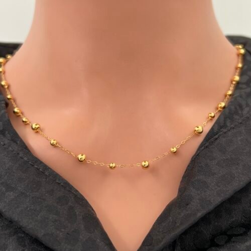 عقد ذهب عيار 21 الوزن 3.61 جرام