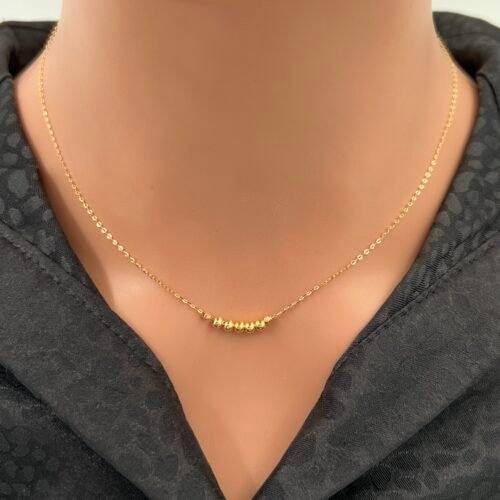 عقد ذهب عيار 21 الوزن 0.86 جرام