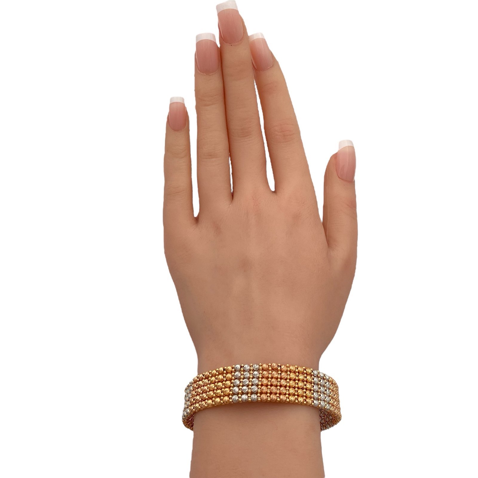 إسوارة ذهب عيار 21 الوزن 30.03 جرام