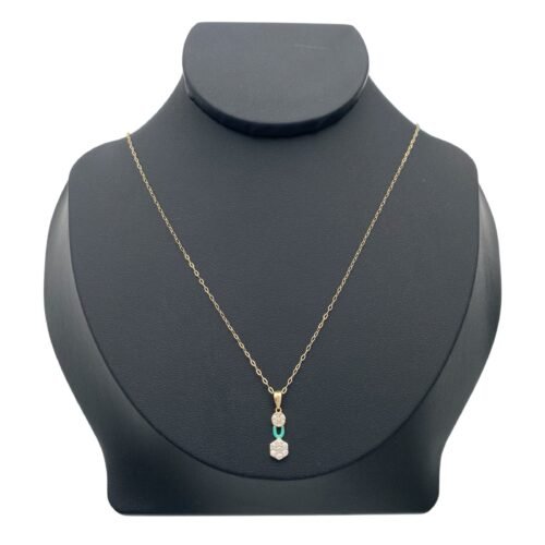 عقد اطفال ذهب عيار 18 الوزن 1.22 جرام