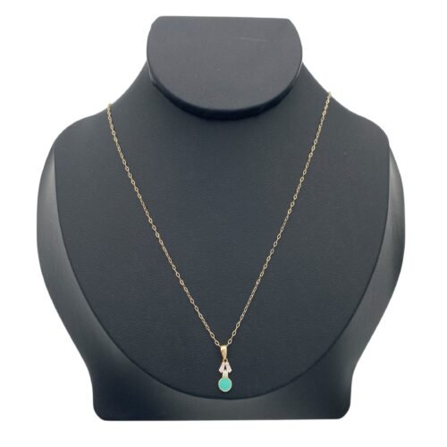 عقد اطفال ذهب عيار 18 الوزن 1.10 جرام