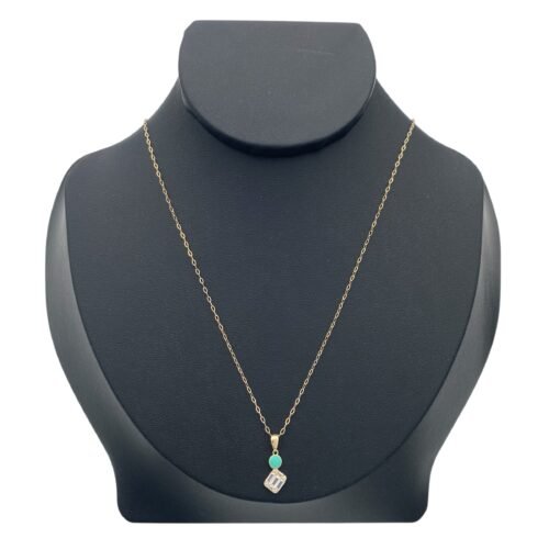 عقد اطفال ذهب عيار 18 الوزن 1.10 جرام