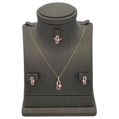 نصف طقم أطفال ذهب عيار 18 الوزن 3.44 جرام