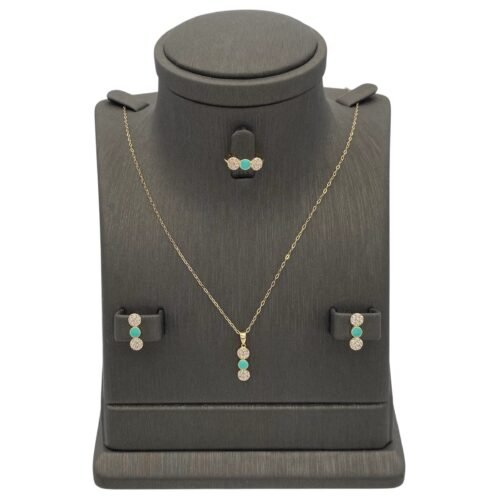 نصف طقم أطفال ذهب عيار 18 الوزن 3.10 جرام