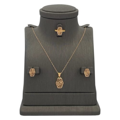 نصف طقم ذهب عيار 21 الوزن 3.30 جرام