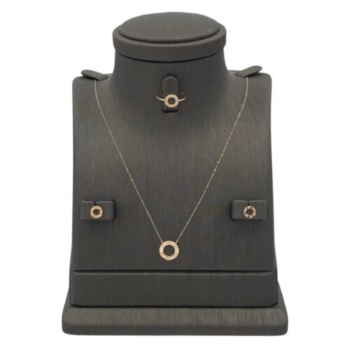 نصف طقم أطفال ذهب عيار 18 الوزن 1.43 جرام