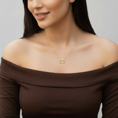 عقد ذهب عيار 18 الوزن 1.10 جرام