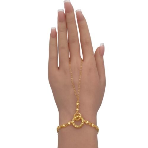 كف ذهب عيار 21 الوزن 4.38 جرام