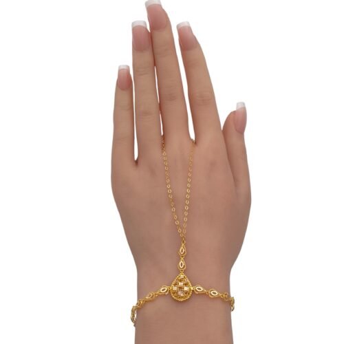 كف ذهب عيار 21 الوزن 4 جرام