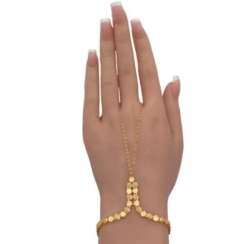 كف ذهب عيار 21 الوزن 5.18 جرام