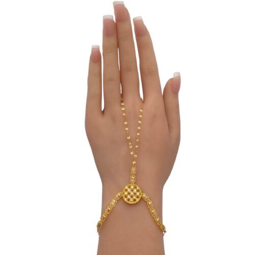 كف ذهب عيار 21 الوزن 4.14 جرام