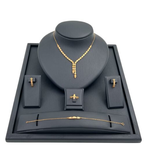 طقم ذهب عيار 21 الوزن  11.64 جرام