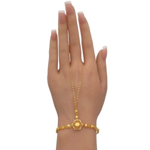 كف ذهب عيار 21 الوزن 3.93 جرام