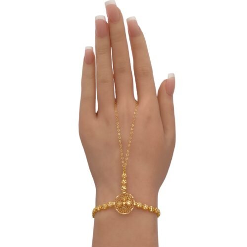 كف ذهب عيار 21 الوزن 4.36 جرام