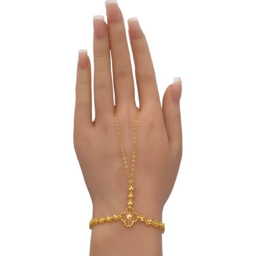 كف ذهب عيار 21 الوزن 4.18 جرام