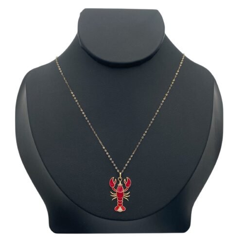 عقد اطفال ذهب عيار 18 الوزن 1.35 جرام