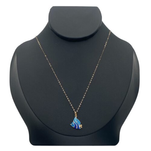 عقد اطفال ذهب عيار 18 الوزن 1.17 جرام