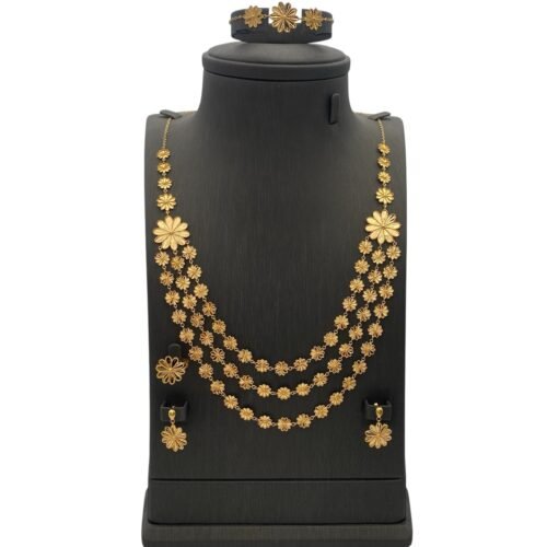 طقم ذهب عيار 21 الوزن 43.25 جرام