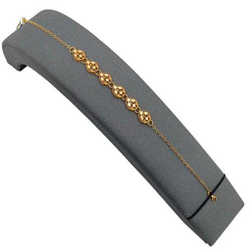 اسواره ذهب عيار 21 الوزن 3.40 جرام