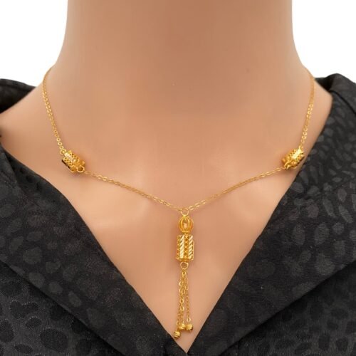 سبحه ذهب عيار 21 الوزن 4.6 جرام