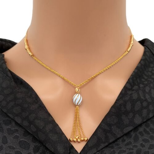 سبحه ذهب عيار 21 الوزن 7.25 جرام