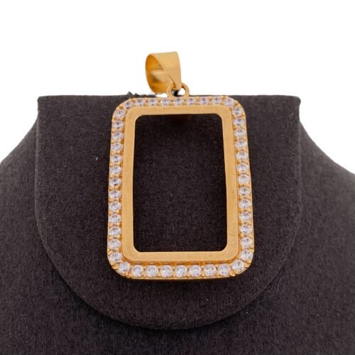 تعليقه ذهب عيار 21 الوزن 4.63 جرام