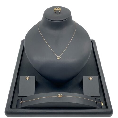 طقم ذهب عيار 18 الوزن 4.71 جرام