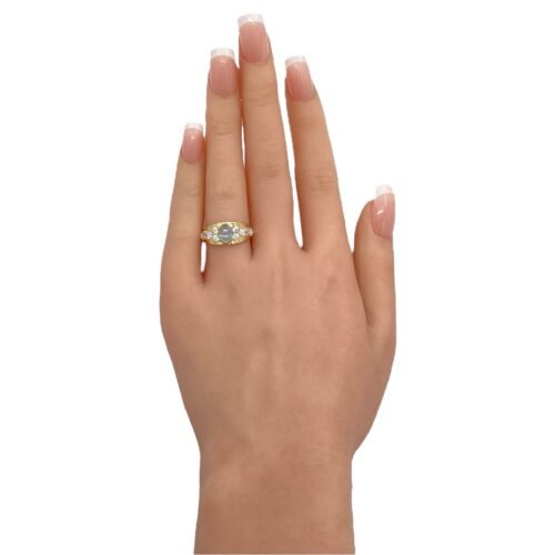 خاتم ذهب عيار 18 الوزن 2.60 جرام